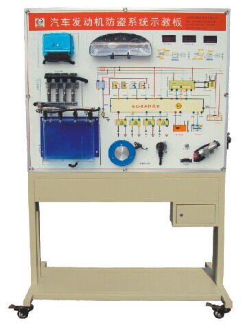 HY-QC622型汽車發(fā)動(dòng)機(jī)防盜系統(tǒng)示教板