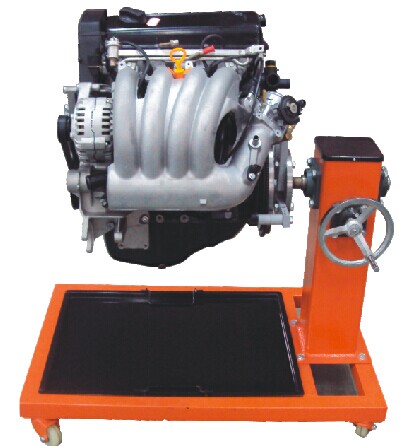 HY-QC719C型汽油電控發(fā)動機拆裝實訓臺（發(fā)動機翻轉臺架）